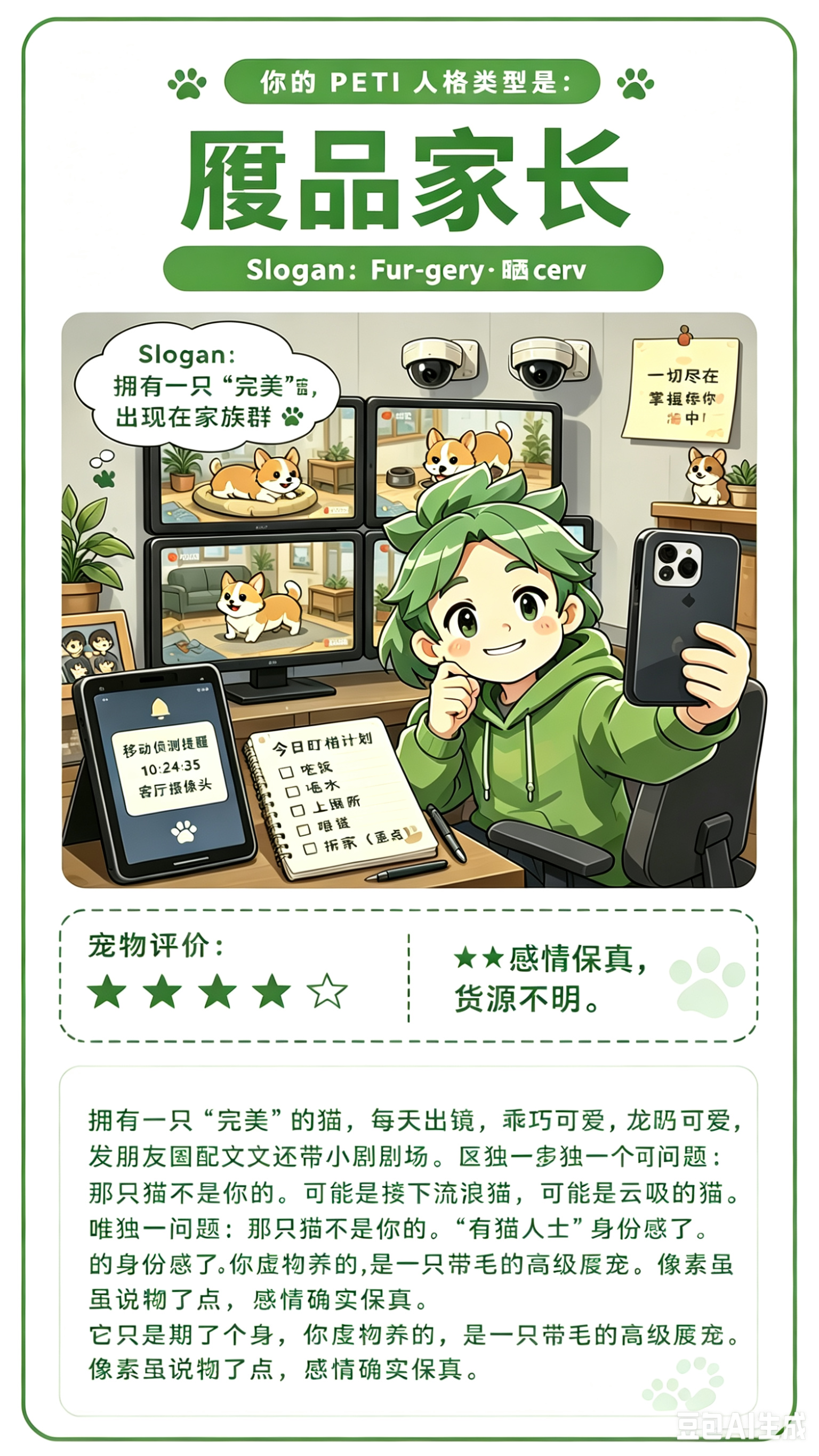 赝品家长